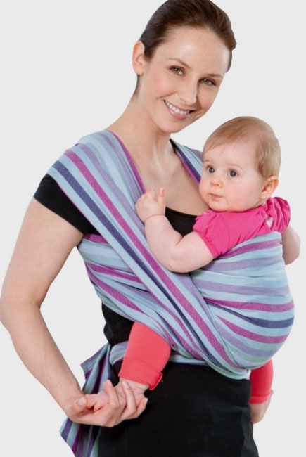 Слинг-шарф Amazonas (двойное диагональное плетение), Mystic