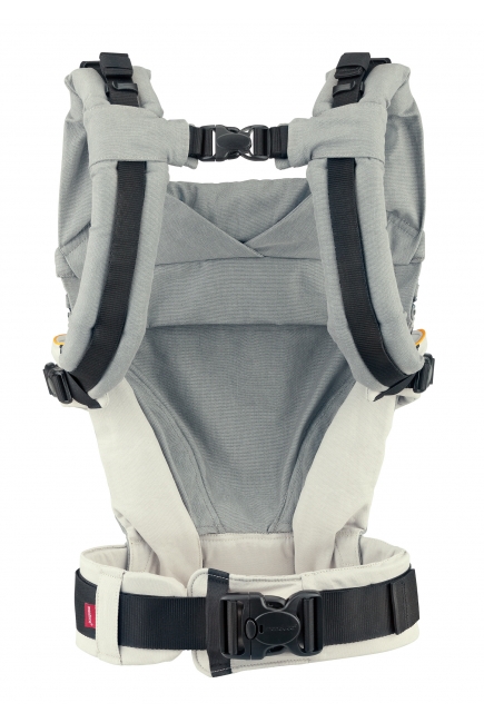 Эргорюкзак Manduca XT, Grey-White (серый с белым)