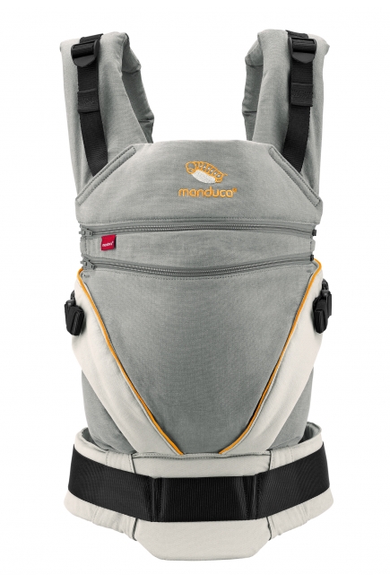 Эргорюкзак Manduca XT, Grey-Orange (оранжевый)
