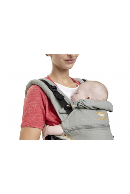 Эргорюкзак Manduca XT, Grey-Orange (оранжевый)