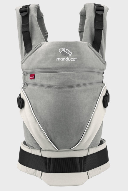 Эргорюкзак Manduca XT, Grey-White (серый с белым)