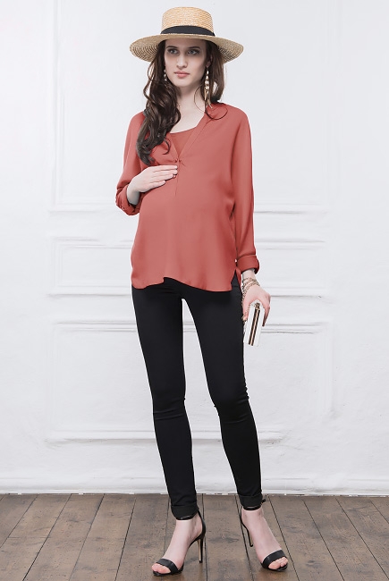 Топ для кормящих и беременных Diva Nursingwear Carla, Corallo