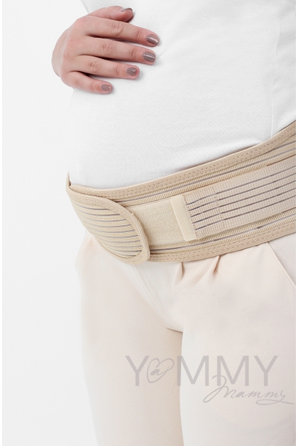 Бандаж до и послеродовой низкий, бежевый