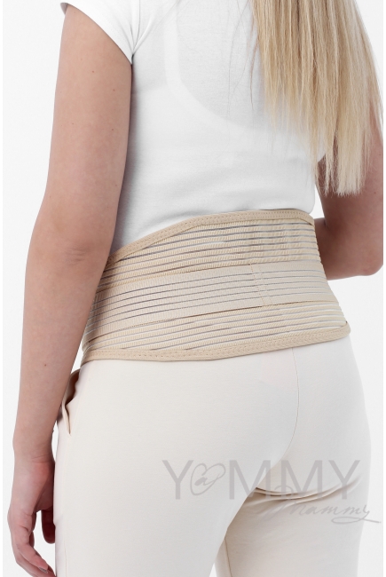Бандаж до и послеродовой низкий, бежевый