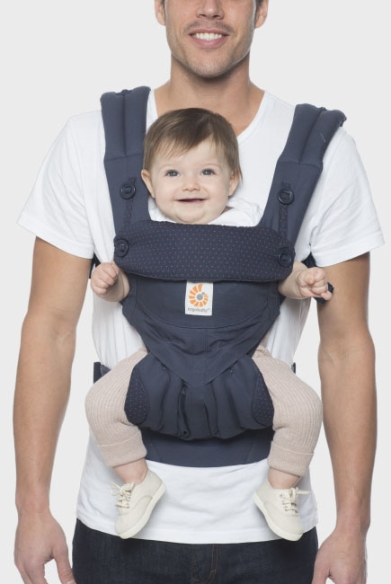 Эрго-рюкзак Ergobaby 360 - Navy Mini Dots