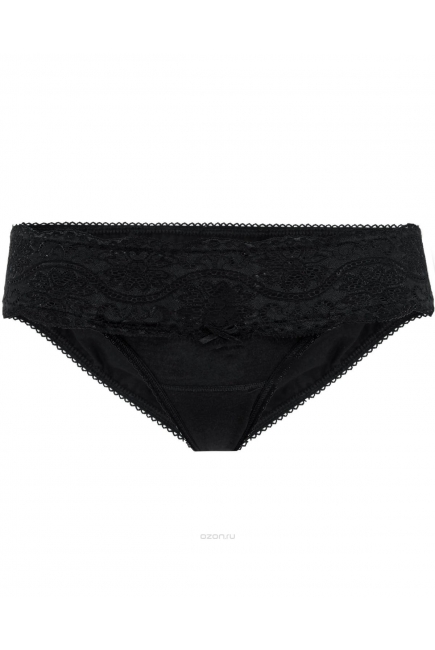 Трусы для кормящих и беременных хлопковые, цвет черный