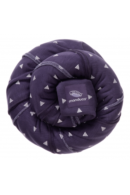 Слинг-шарф трикотажный Manduca, Limited Edition Purple Darts