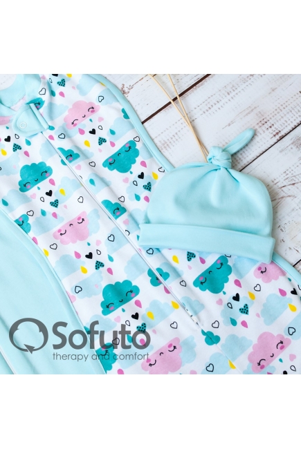 Комплект пеленок-коконов для новорожденных, Little Girl