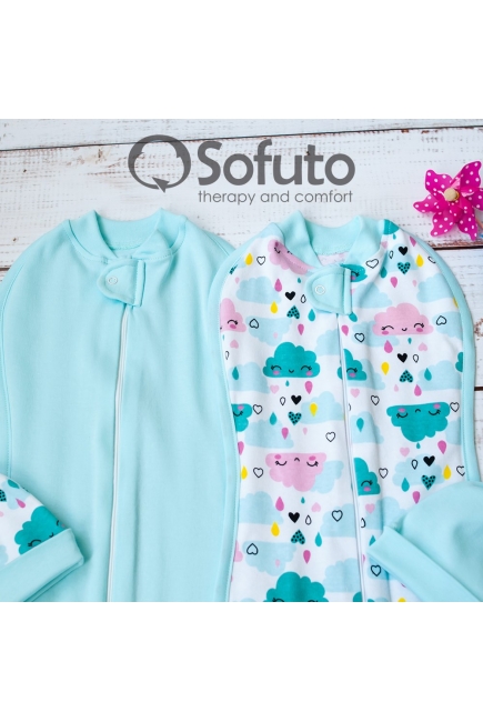 Комплект пеленок-коконов для новорожденных, Little Girl