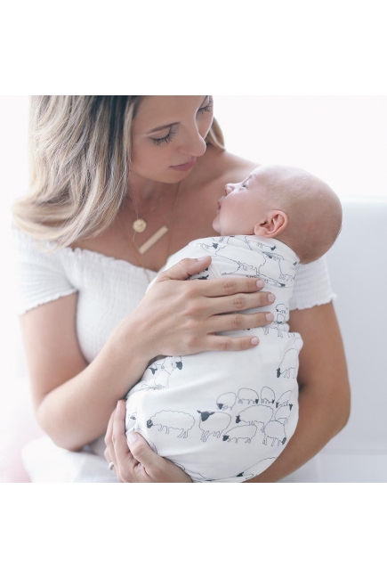 Пеленка-кокон для новорожденных Ergobaby Swaddler, Sheep