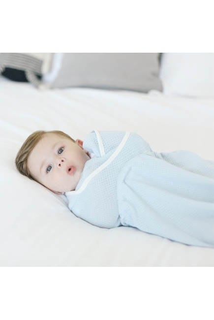 Пеленка-кокон для новорожденных Ergobaby Swaddler, Blue