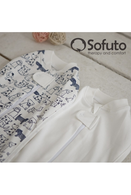 Комплект пеленок-коконов для новорожденных, Dogs