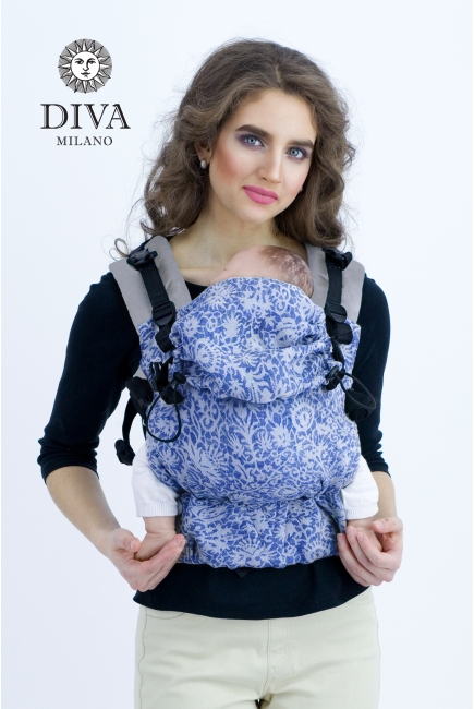 Эрго-рюкзак для новорожденных Diva Milano Veneziano Azzurro Simple One!