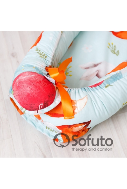 Позиционер для сна новорожденного Babynest, Cute Fox