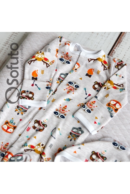 Комплект на выписку демисезонный, Indians (6 предметов)