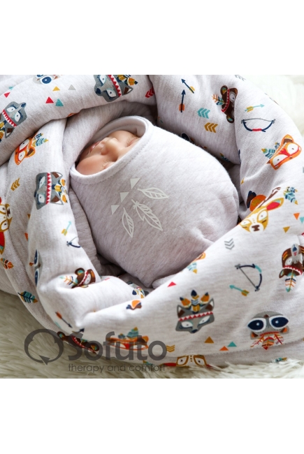 Комплект на выписку демисезонный, Indians (6 предметов)