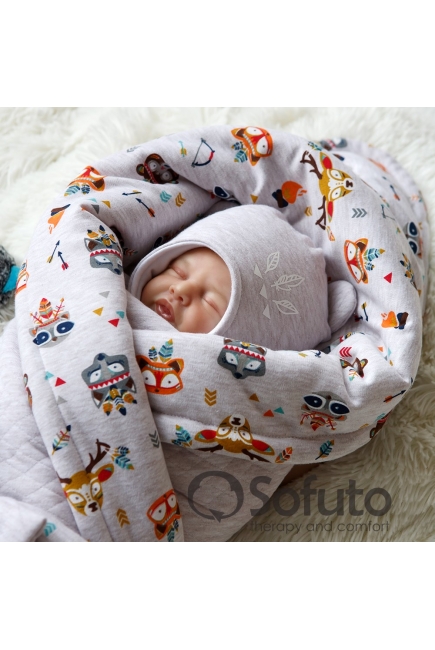 Комплект на выписку демисезонный, Indians (6 предметов)