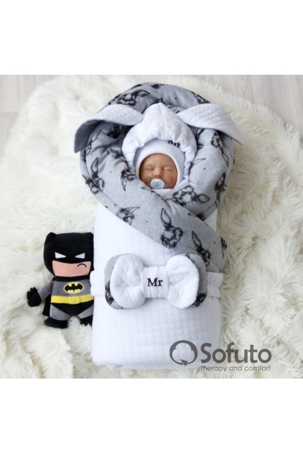 Комплект на выписку демисезонный, Mr Rabbit (6 предметов)