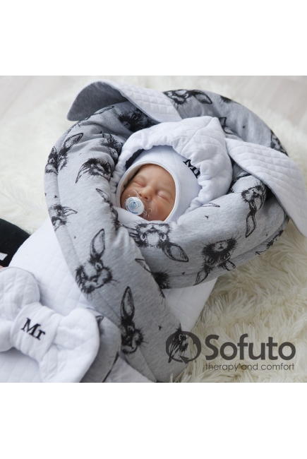 Комплект на выписку демисезонный, Mr Rabbit (6 предметов)