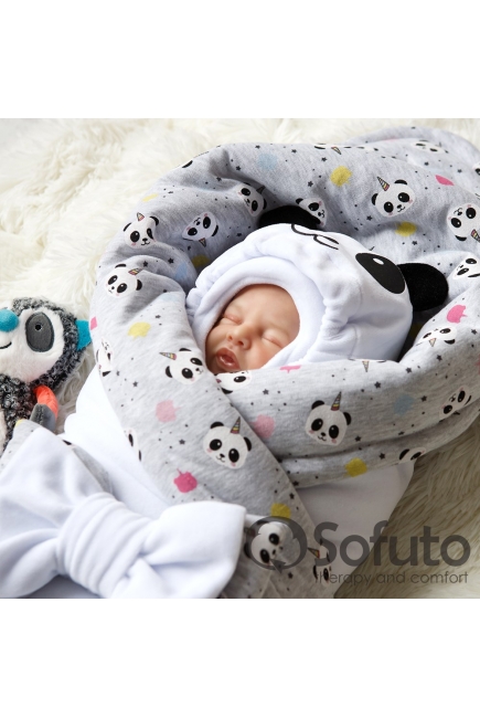 Комплект на выписку демисезонный, Magic Panda (6 предметов)