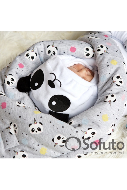 Комплект на выписку демисезонный, Magic Panda (6 предметов)