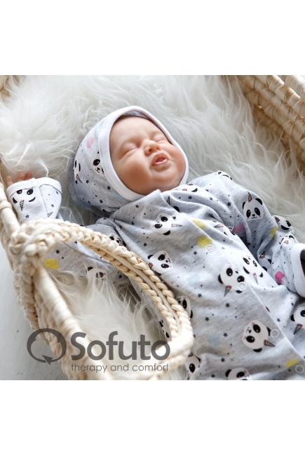 Комплект на выписку демисезонный, Magic Panda (6 предметов)