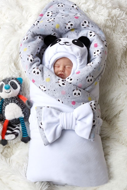 Комплект на выписку демисезонный, Magic Panda (6 предметов)