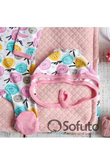 Комплект на выписку холодное лето plus, Rosa Dior (6 предметов)