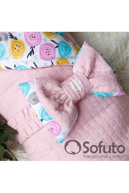 Комплект на выписку холодное лето plus, Rosa Dior (6 предметов)