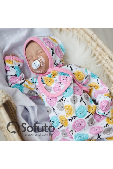 Комплект на выписку холодное лето plus, Rosa Dior (6 предметов)