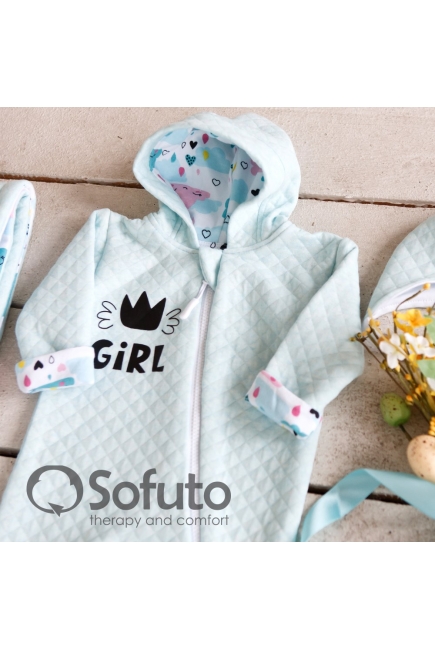 Комплект на выписку холодное лето plus, Little Girl (6 предметов)