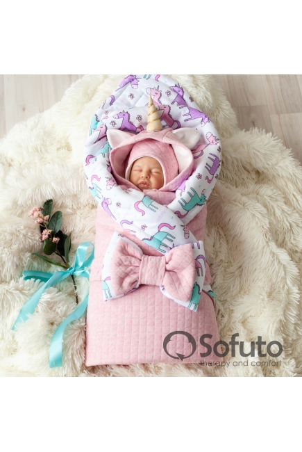 Комплект на выписку холодное лето plus, Unicorn (6 предметов)