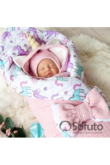 Комплект на выписку холодное лето plus, Unicorn (6 предметов)