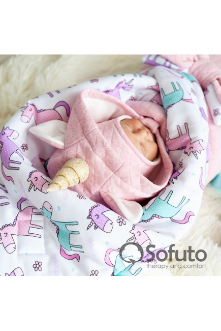 Комплект на выписку холодное лето plus, Unicorn (6 предметов)