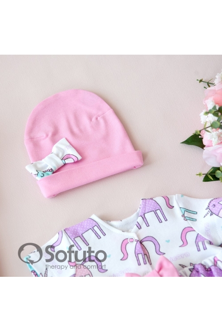 Комплект на выписку жаркое лето, Unicorn (5 предметов)