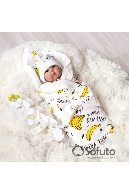 Комплект на выписку летний, Bananas (4 предмета)