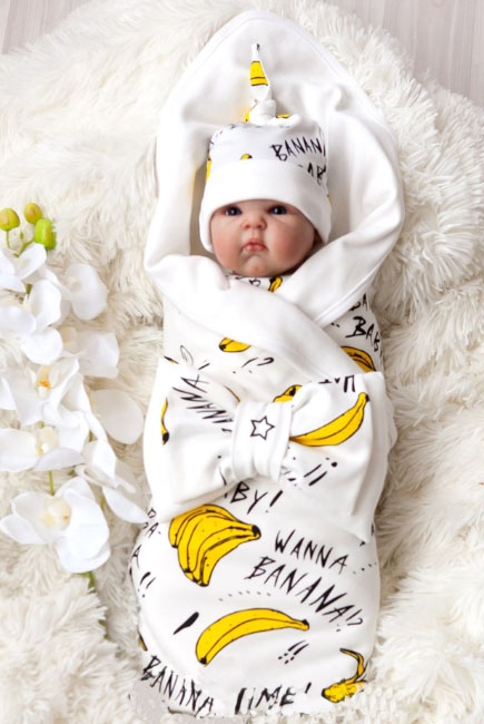 Комплект на выписку летний, Bananas (4 предмета)