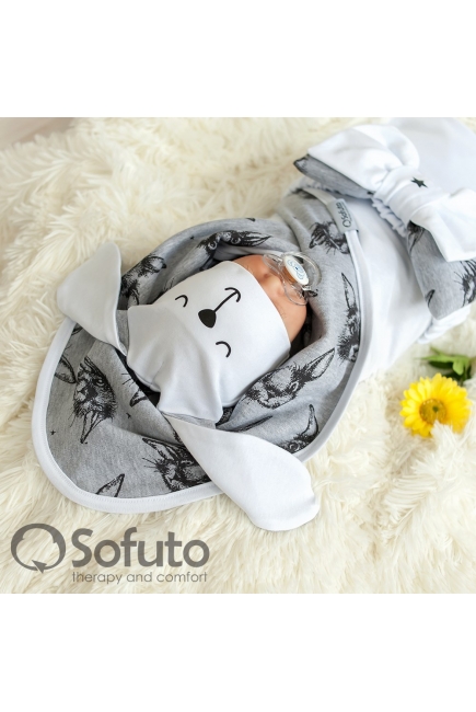 Комплект на выписку летний, Rabbit (4 предмета)