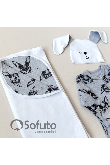 Комплект на выписку летний, Rabbit (4 предмета)