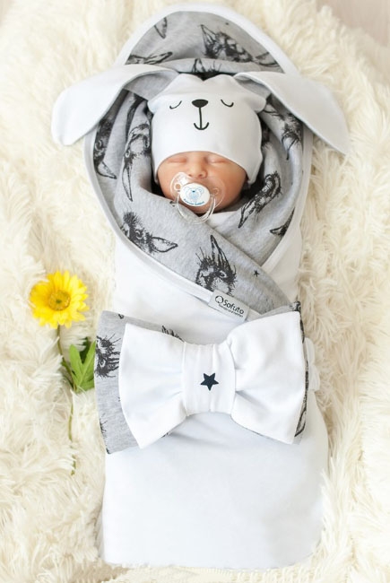 Комплект на выписку летний, Rabbit (4 предмета)