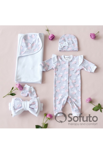 Комплект на выписку летний, Adele (5 предметов)