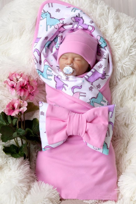 Комплект на выписку летний, Unicorn (5 предметов)