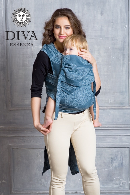 Май-слинг от 6 мес Diva Essenza Eclipse Toddler со льном