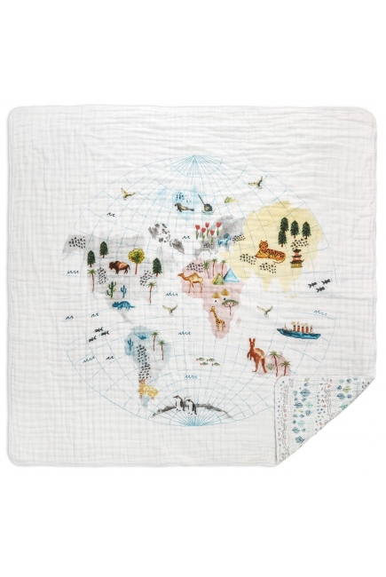 Муслиновое одеяло Aden Anais, Around The World