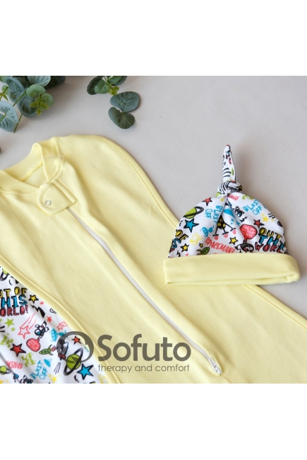 Комплект пеленок-коконов для новорожденных, Cosmos