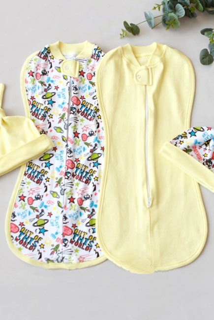 Комплект пеленок-коконов для новорожденных, Cosmos