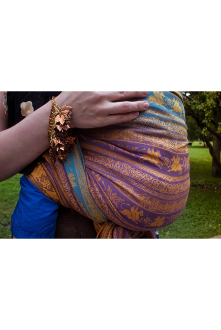 Слинг-шарф с бамбуком Карауш, Kuzma Rainbow Opal