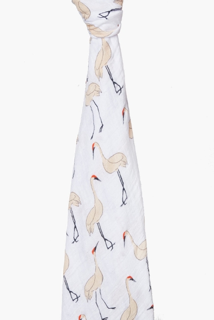 Муслиновая пеленка для новорожденных Aden Anais, Pacific Paradise Cranes