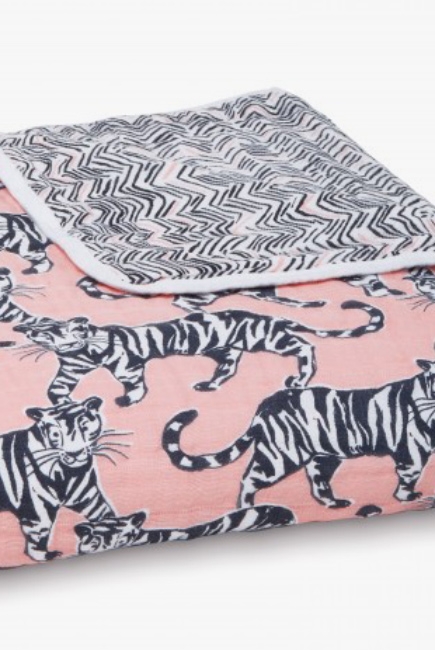 Одеяло муслиновое Aden&Anais, White Label Pacific Paradise-Tiger