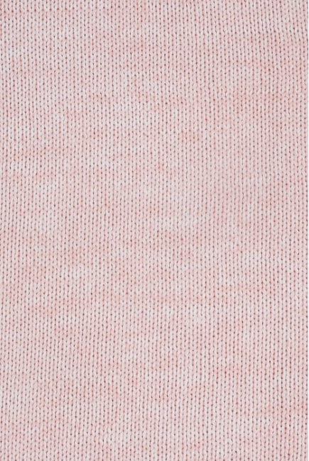 Вязанный плед для новорожденных с мехом Jollein Melange, розовый, средний